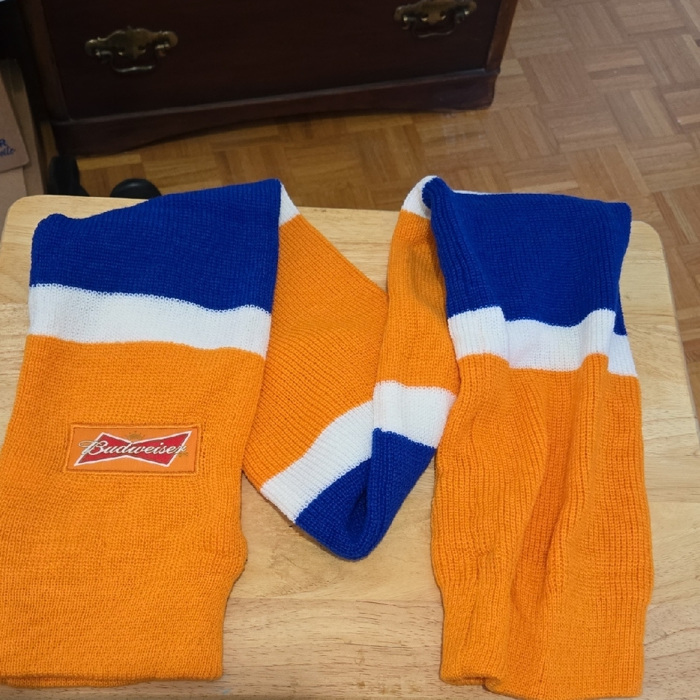 Budweiser 2016 Promo "Hockey Socks" Scarf